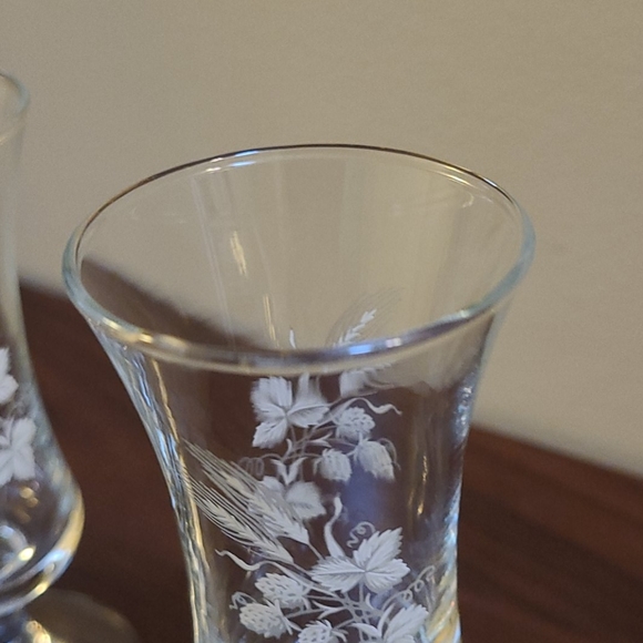 Set of 3 mini retro drinking glasses - Picture 10 of 12